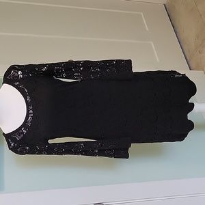 Roxy Black Lace Dress